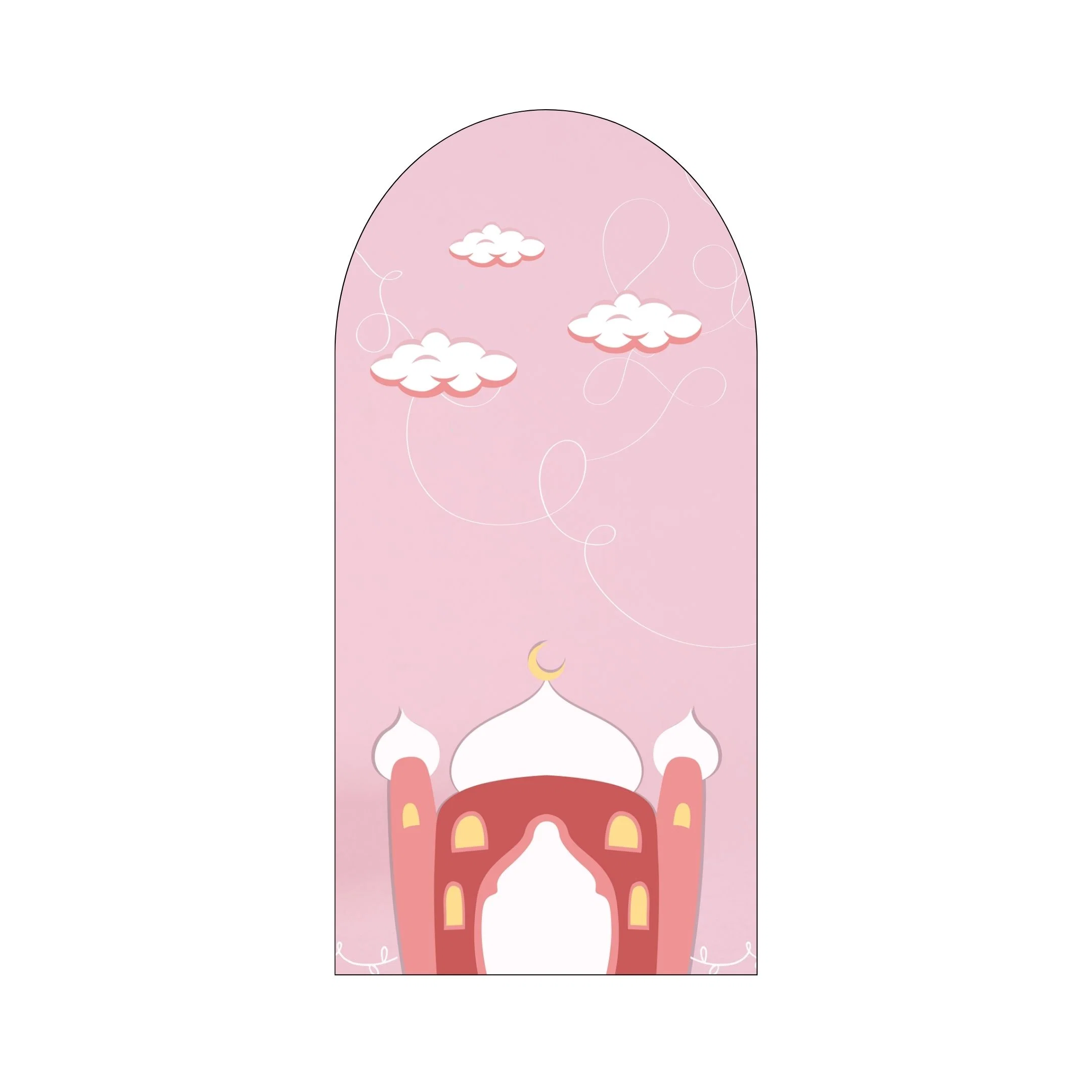 Kids Travel Salah Mat (pink) - Image 3